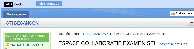 PLATEFORME COLLABORATIVE LOTIS QUICK’R PLATEFORME COLLABORATIVE LOTIS QUICK’R